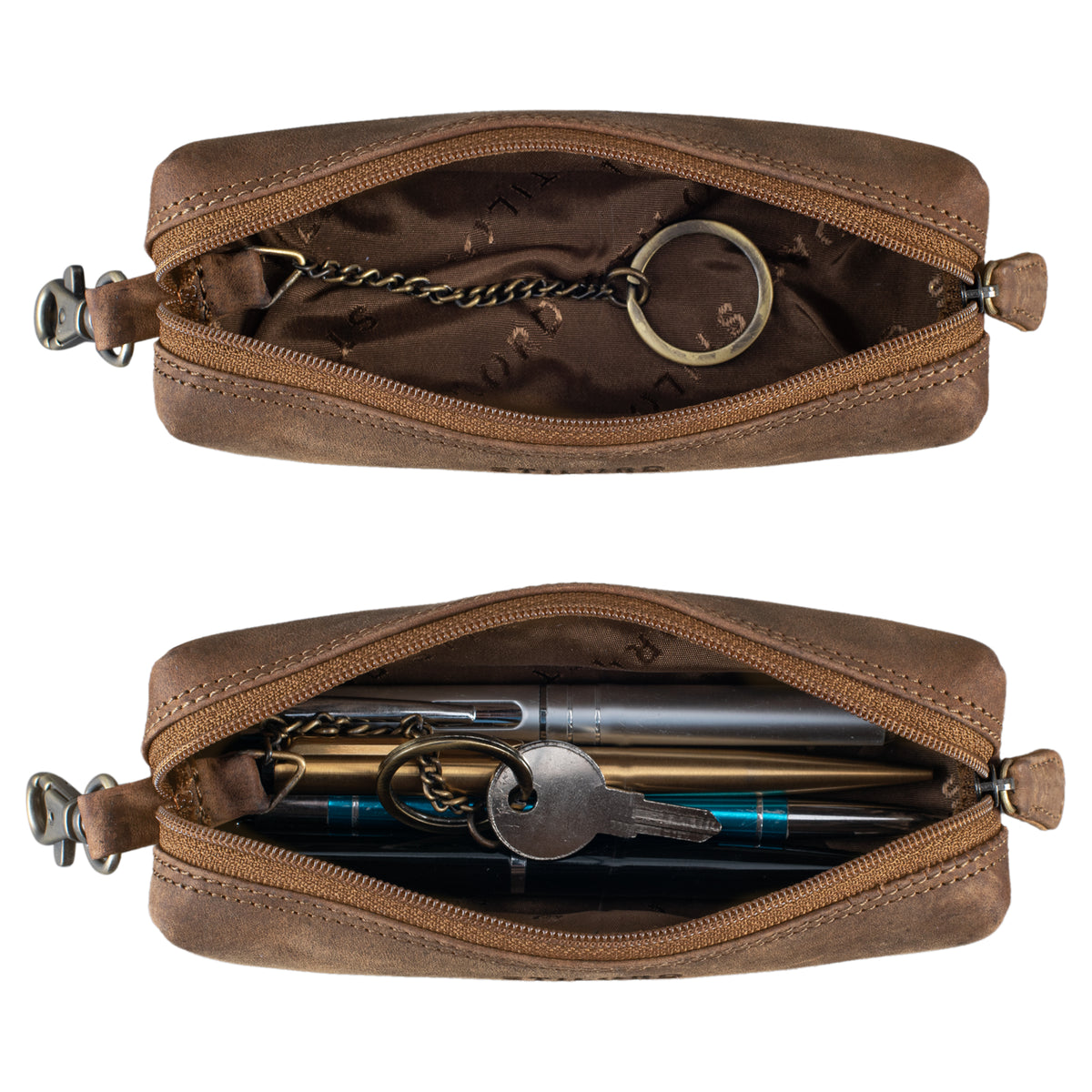 Etui Leder rund