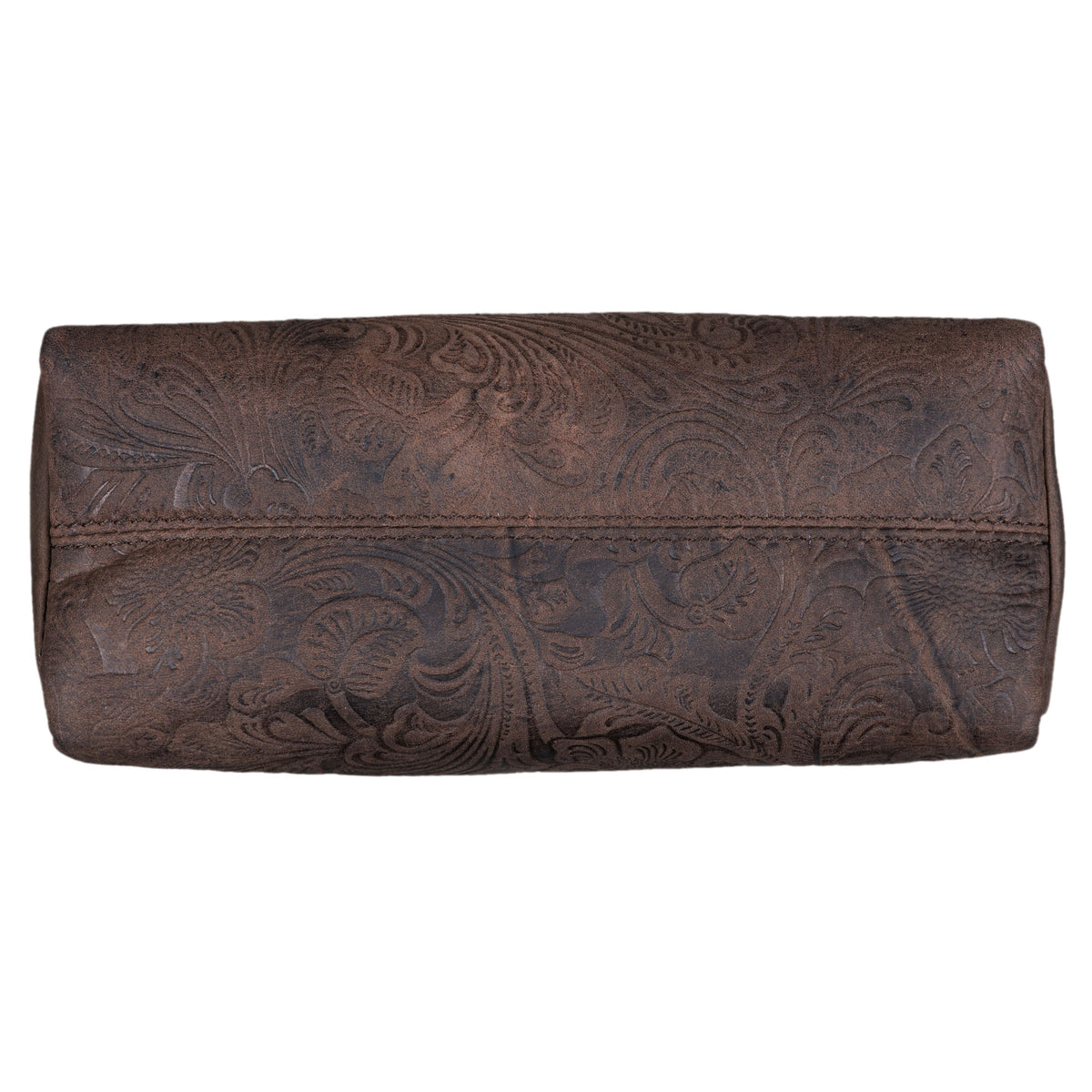 Leder Griffelrolle Damen Vintage braun