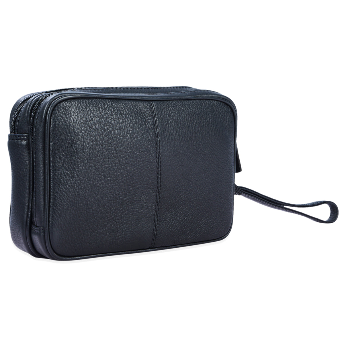 Leder Handtasche Herren schwarz