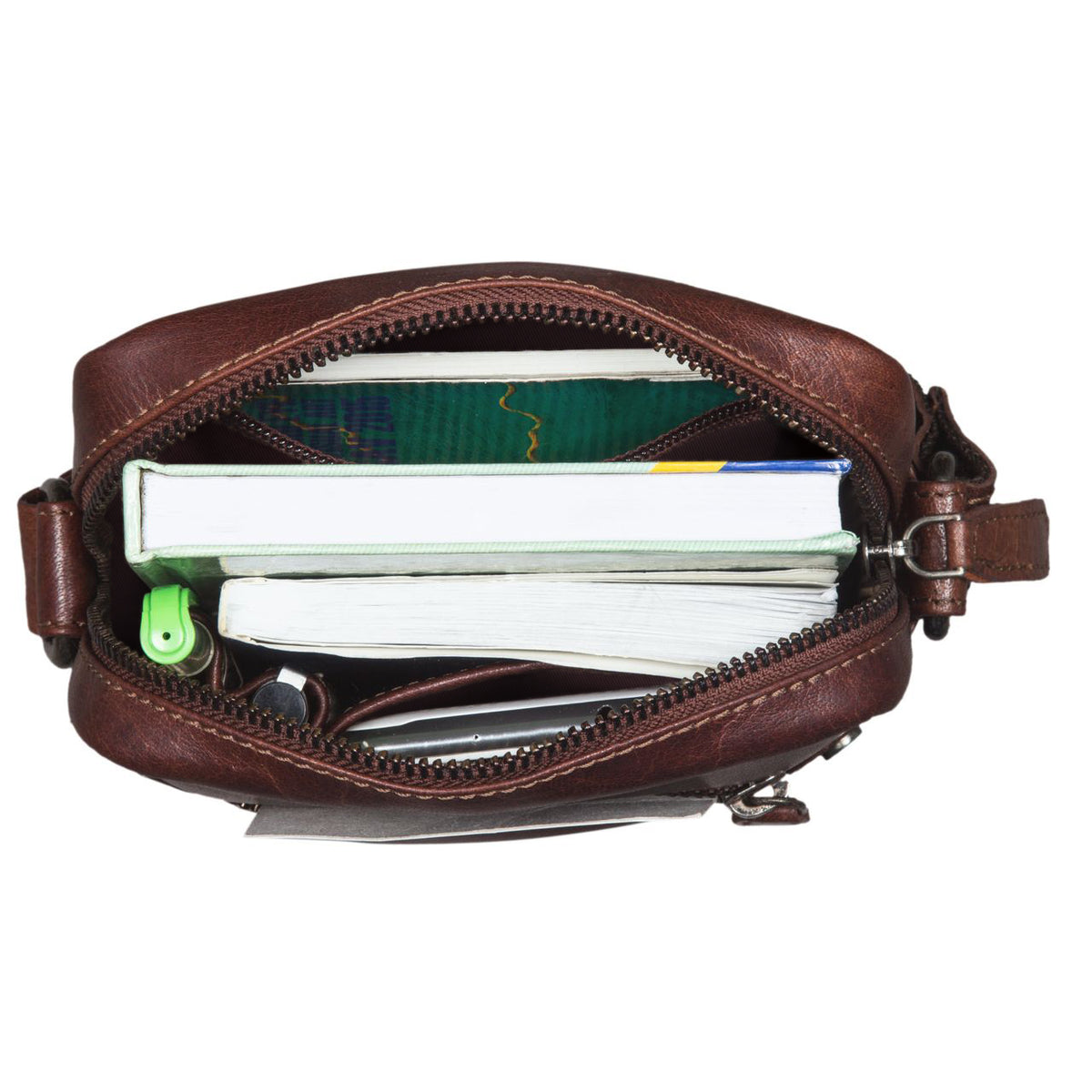 Damen Ledertasche klein Vintage