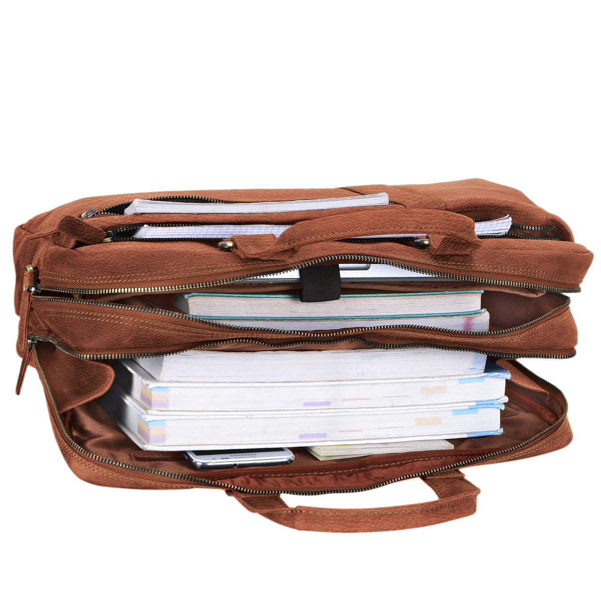 Notebook Taschen Leder braun
