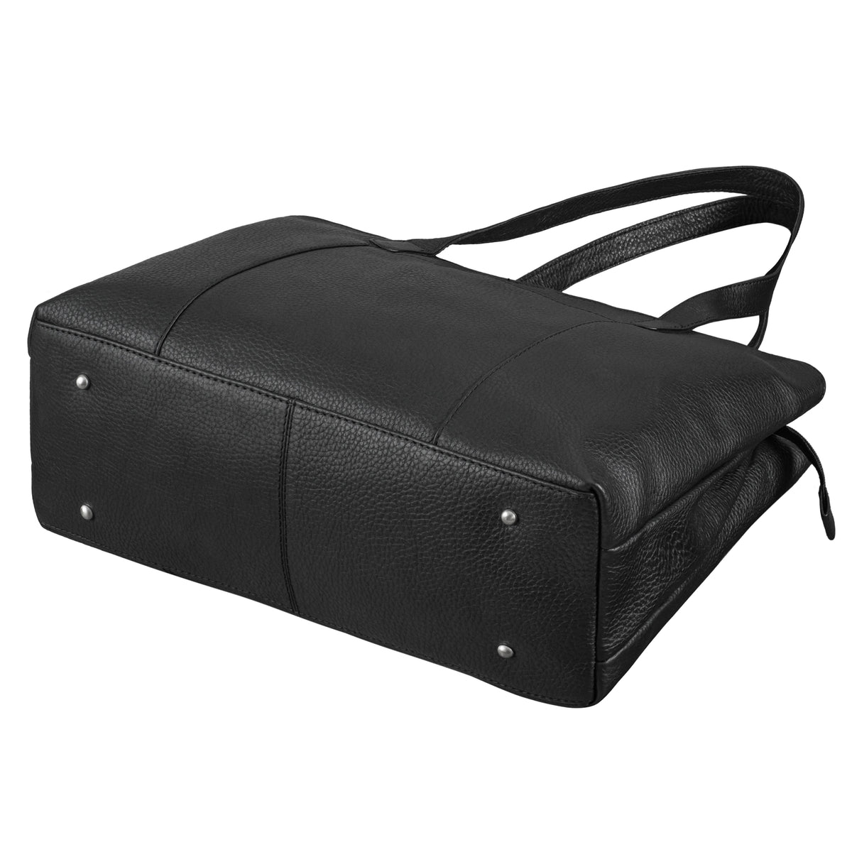 Damen Ledertasche schwarz