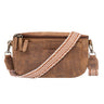 "Iowa" Skórzana torebka crossbody dla kobiet