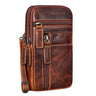 „Asher“ Skórzany Portfel Męski Vintage Saszetka Na Pas Crossbody
