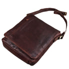 Ledertasche zum Umhängen Männer braun