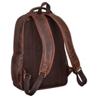 Herrenrucksack Büro Leder braun