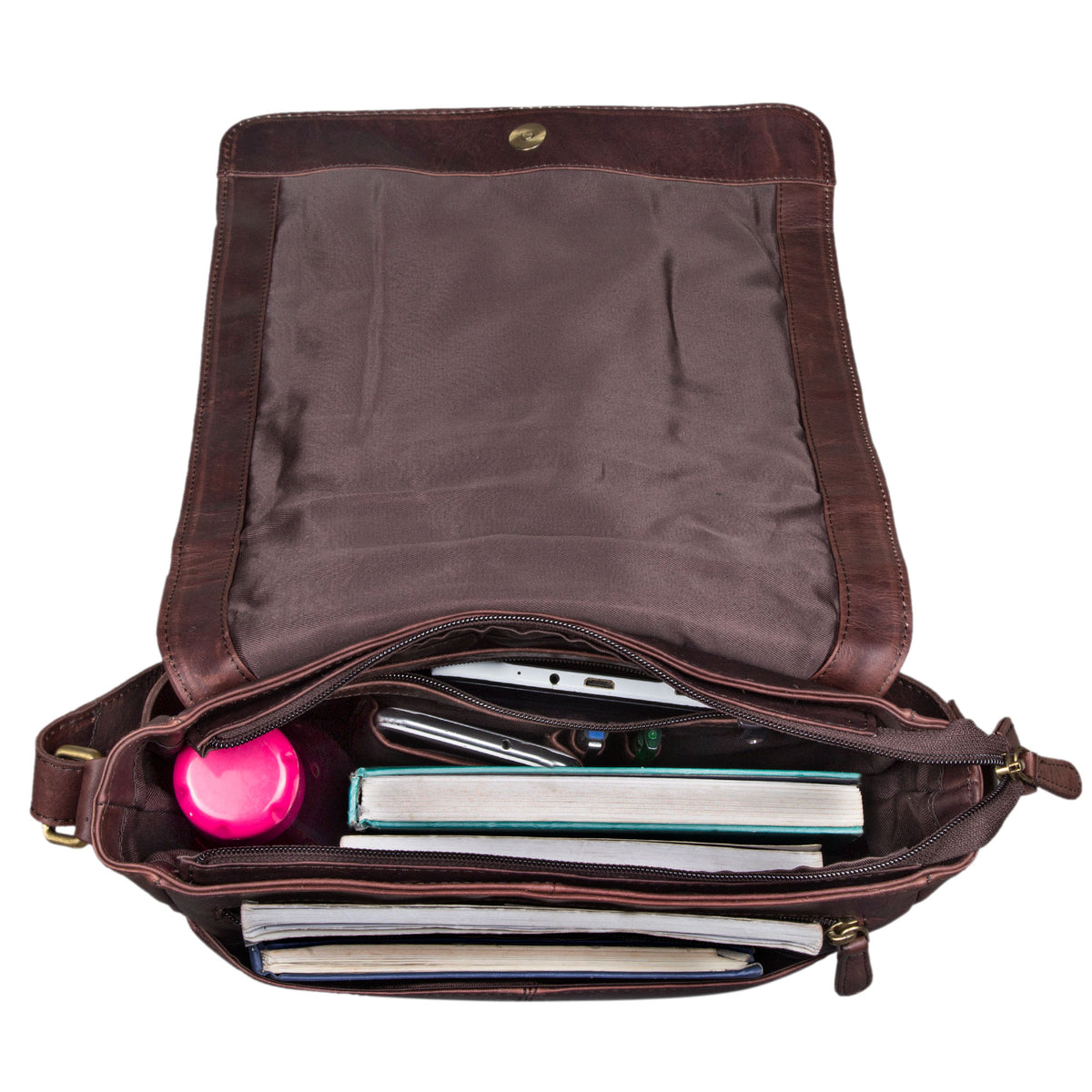 Ledertasche Cross Body Bag Herren Vintage