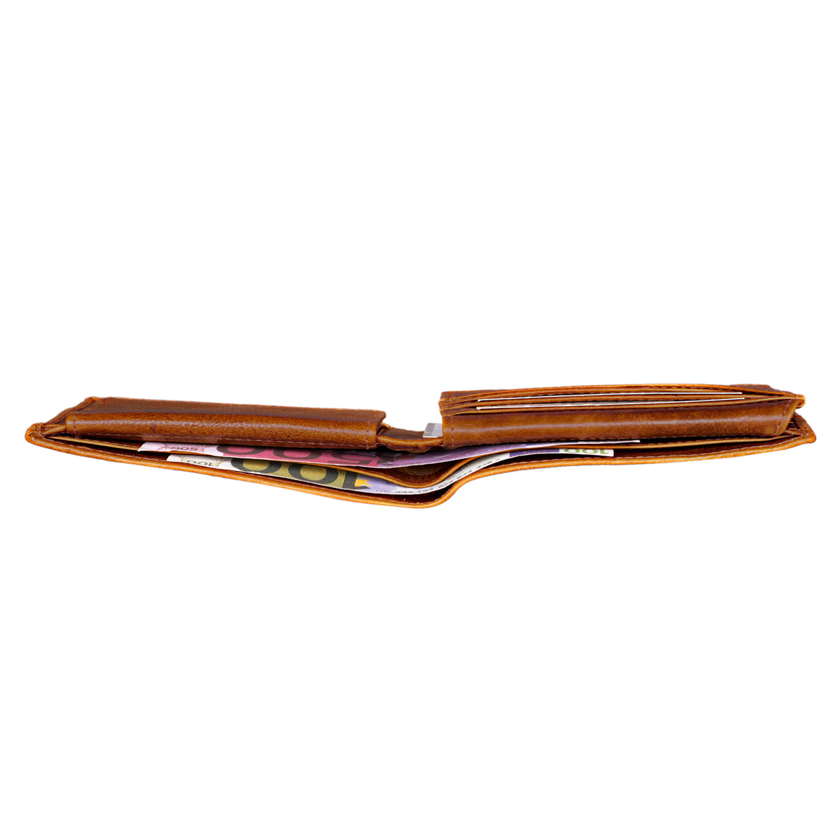 Leder Brieftasche Männer RFID braun