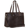 "Andrea" Shopper Tasche Damen Leder groß mit Laptopfach 15,6-16 Zoll
