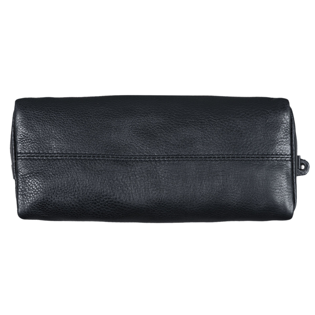 Schwarzes Leder Etui 2 Fächer