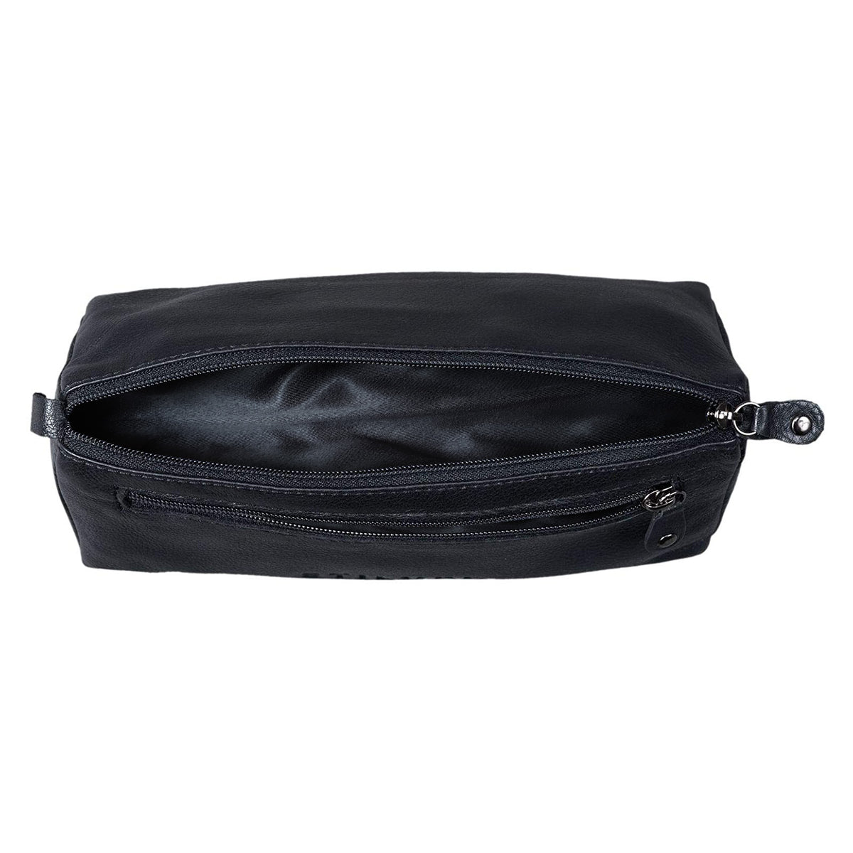 Schwarze Stiftemappe Leder Herren