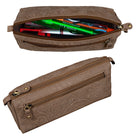 Damen Federmappe echtes Leder