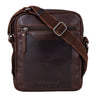 „Nash“ Męska Torba Skórzana Vintage Mała Messenger Bag Na Ramię