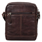 Lederhandtasche Herren Vintage braun