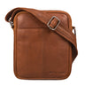 "Jude" Mała Męska Torba Skórzana Vintage Messenger Torba