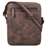"Fox" Męska Torba Skórzana Vintage Messenger Mała i Elegancka