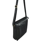 Vintage Herren Ledertasche schwarz