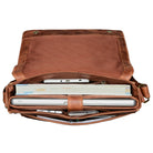 Leder Messengertasche Vintage Braun