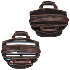 Leder Bürotasche Herren braun