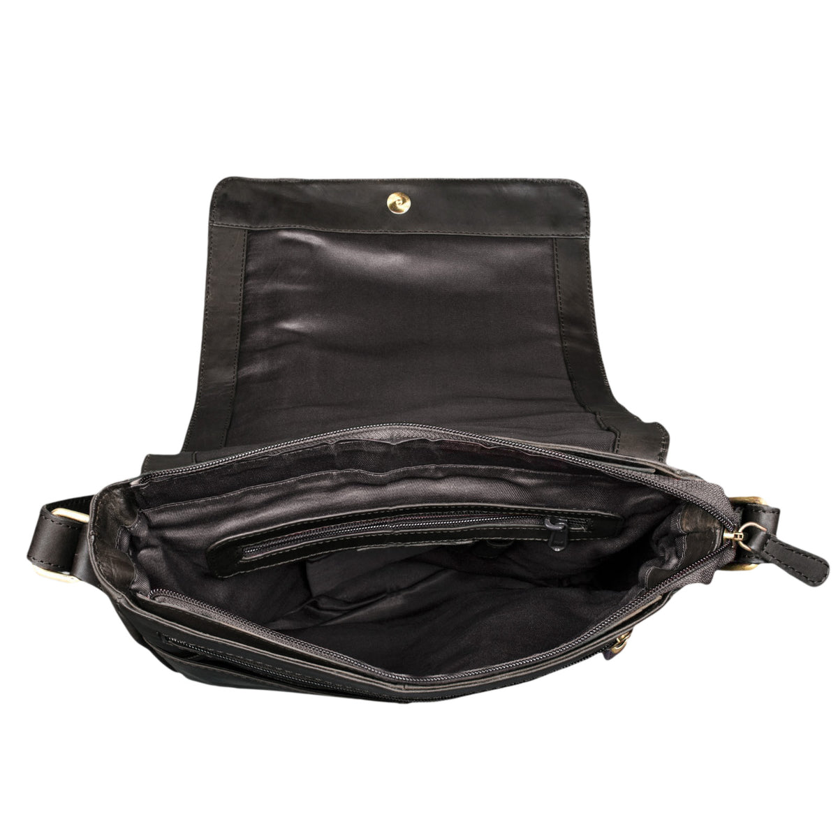 Schultertasche Herren leder