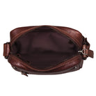 Leder Handtasche Damen Vintage braun