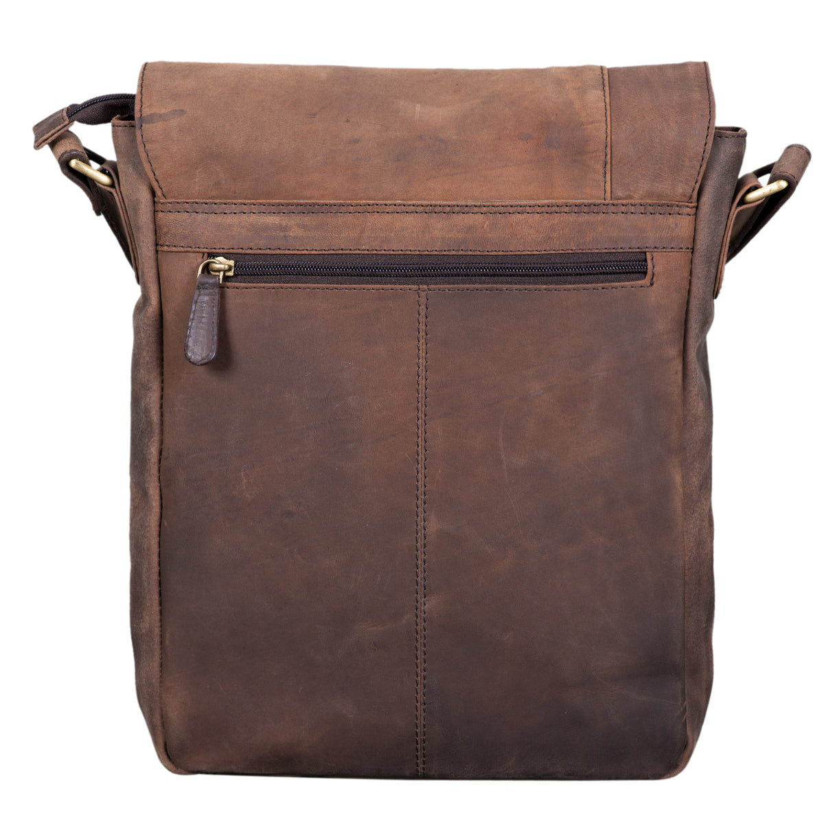 Herrentasche Leder Vintage mittel groß