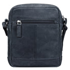 Leder Herren Umhängetasche Vintage anthrazit