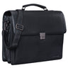 Ledertasche 15,6 Zoll schwarze Laptoptasche Büro Arbeit