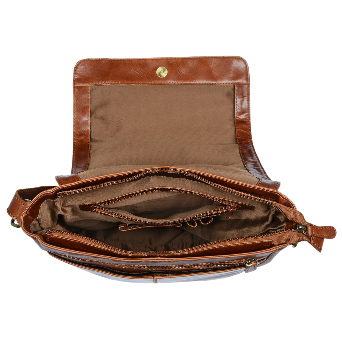 Kleine Ledertasche DIN A4