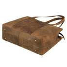 große Leder Tasche Damen braun