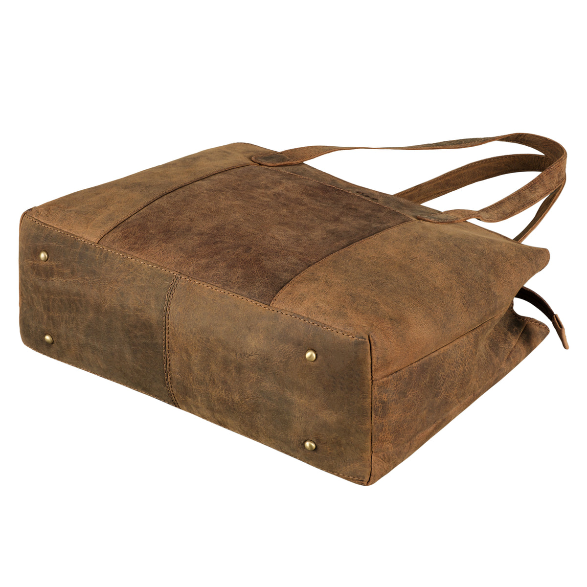 große Leder Tasche Damen braun
