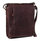 Vintage Herren Ledertasche Hochformat