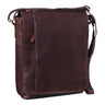 Vintage Herren Ledertasche Hochformat