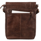 umhängetasche damen klein braun leder