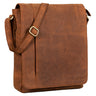 "Paul" Torba Męska Skórzana, Vintage Messenger Bag w Skórze
