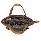 Shopper Tasche Damen Leder braun