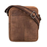 "Jude" Mała Męska Torba Skórzana Vintage Messenger Torba