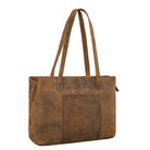 Tote Bag Damen Leder braun