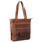 große Tasche Damen Leder cognac