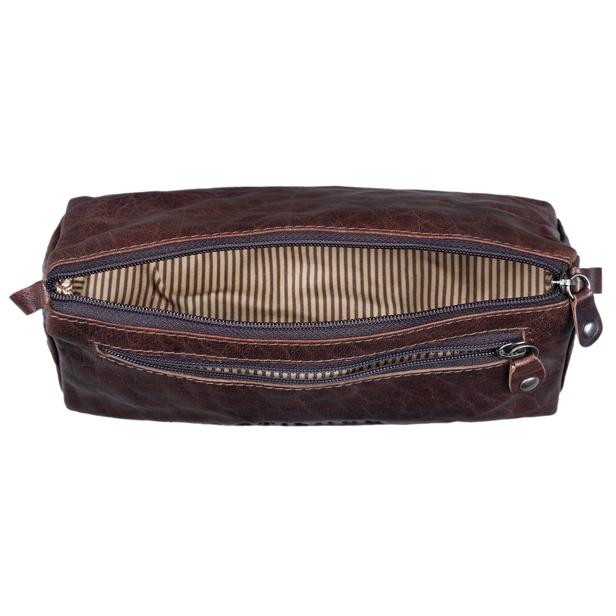 Braune Stiftemappe Leder Herren