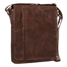Ausgehtasche Vintage Leder braun