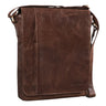 Ausgehtasche Vintage Leder braun