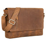 "Davis" Torba Messenger Skórzana 13" Laptop – Vintage Listonoszka