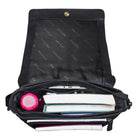 Messenger Ledertasche 9.7 Zoll Tablet schwarz