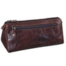 Lederetui Vintage braun