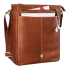 Herrenhandtasche Leder braun