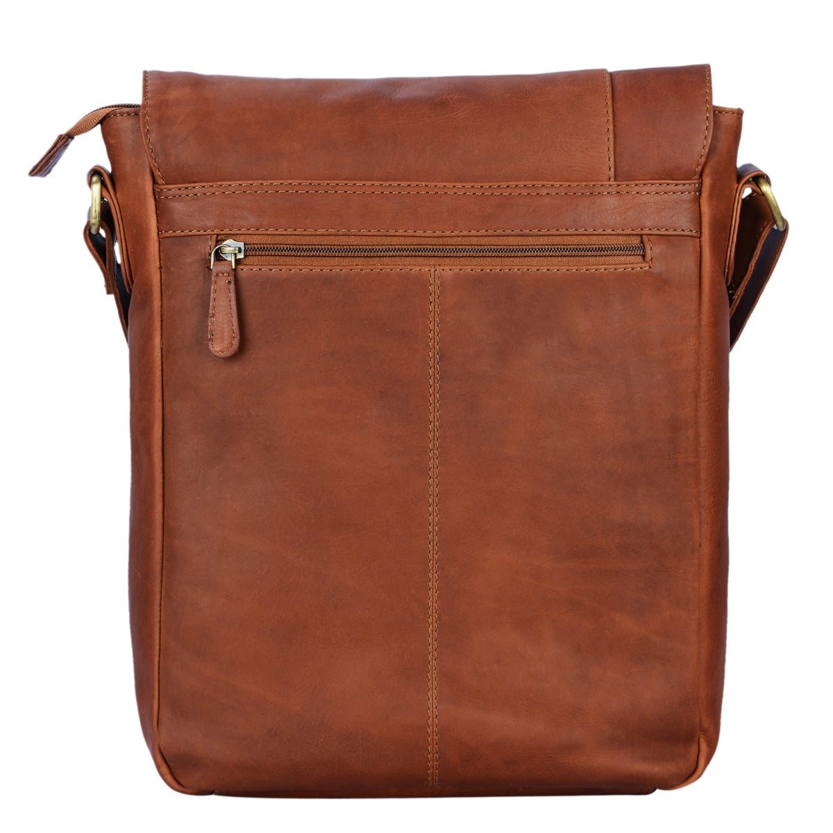 Leder Schultertasche Vintage