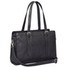 "Evelina" Elegancka Torba Shopper Damska ze Skóry Naturalnej Duża na Laptop 15,6–16 Cali