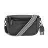 "Iowa" Skórzana torebka crossbody dla kobiet