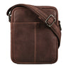 "Jude" Mała Męska Torba Skórzana Vintage Messenger Torba